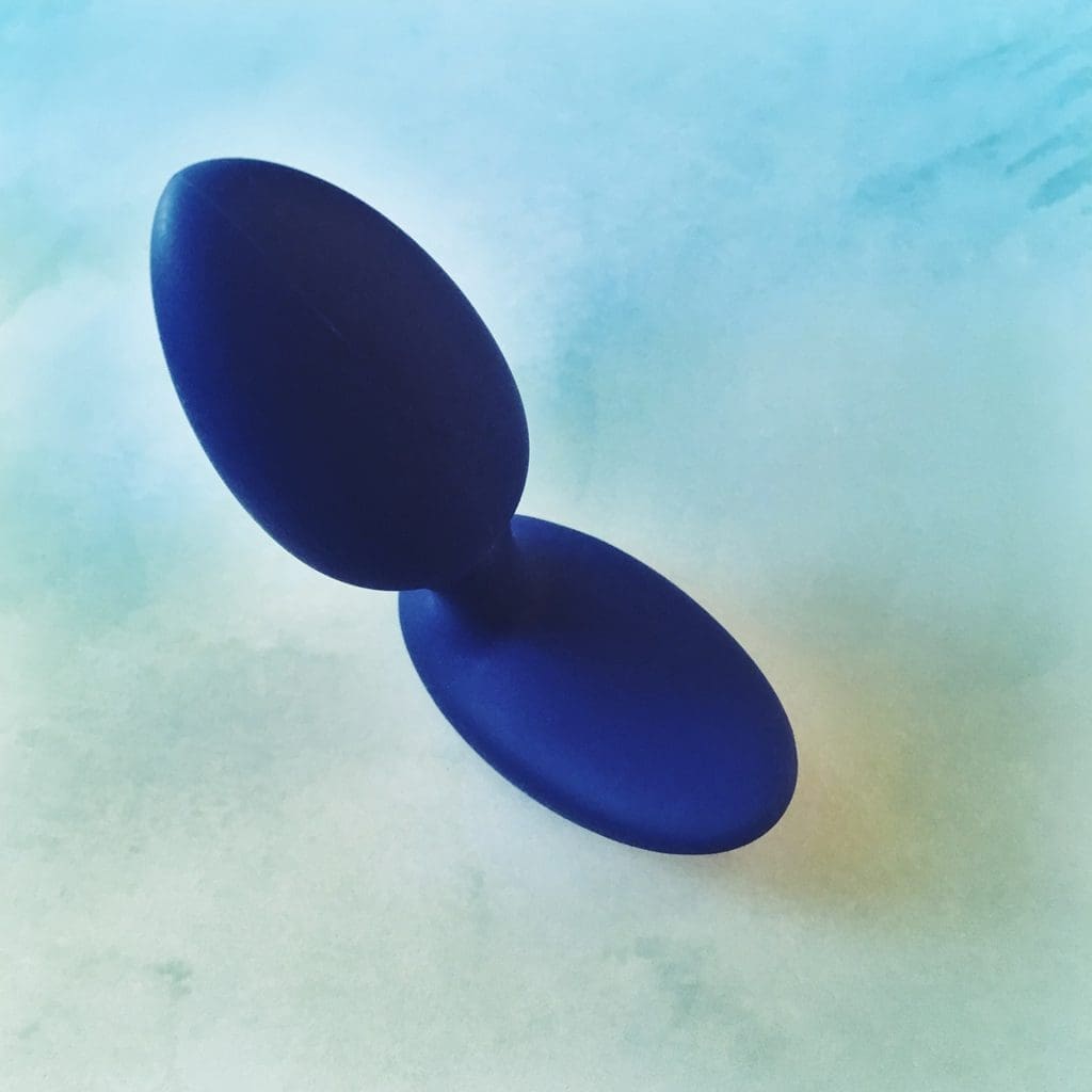 Top view of the We-Vibe Ditto butt plug